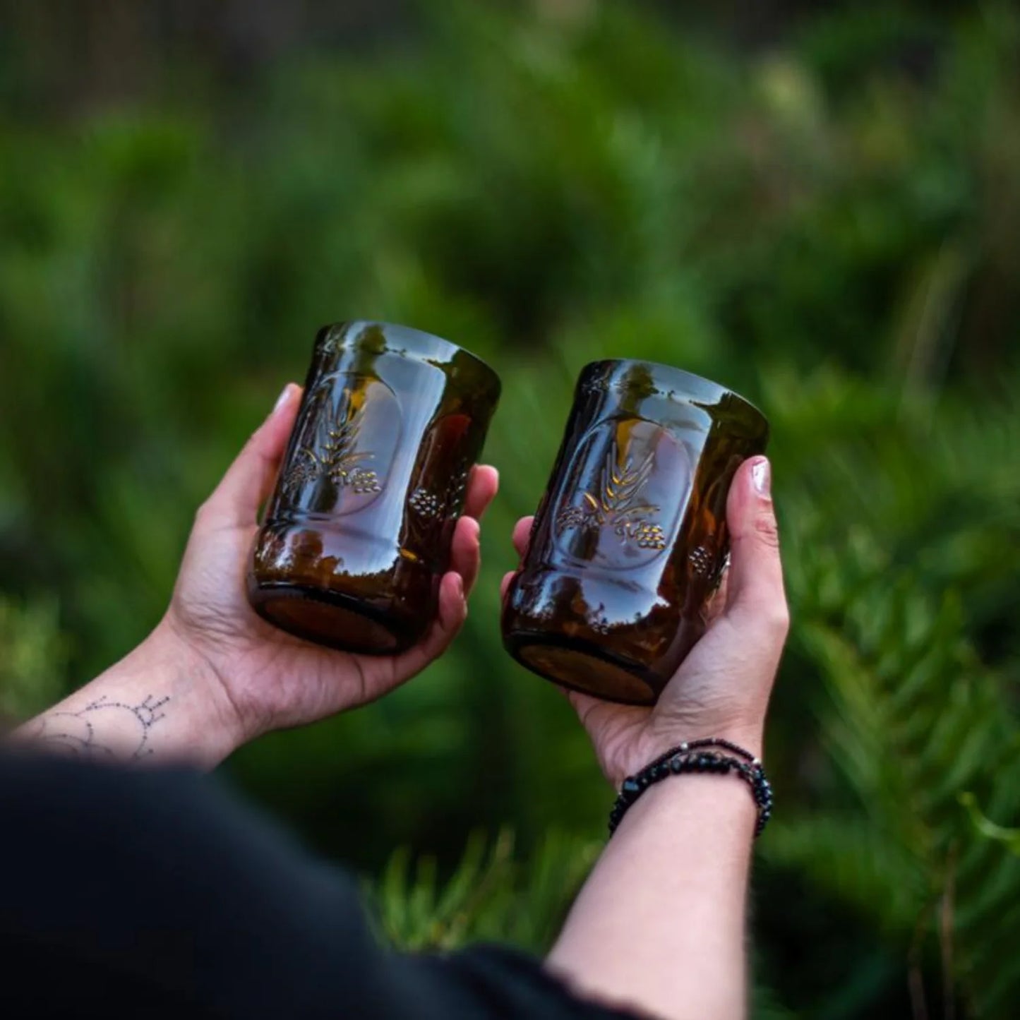 6 Vasos de Botella Torobayo