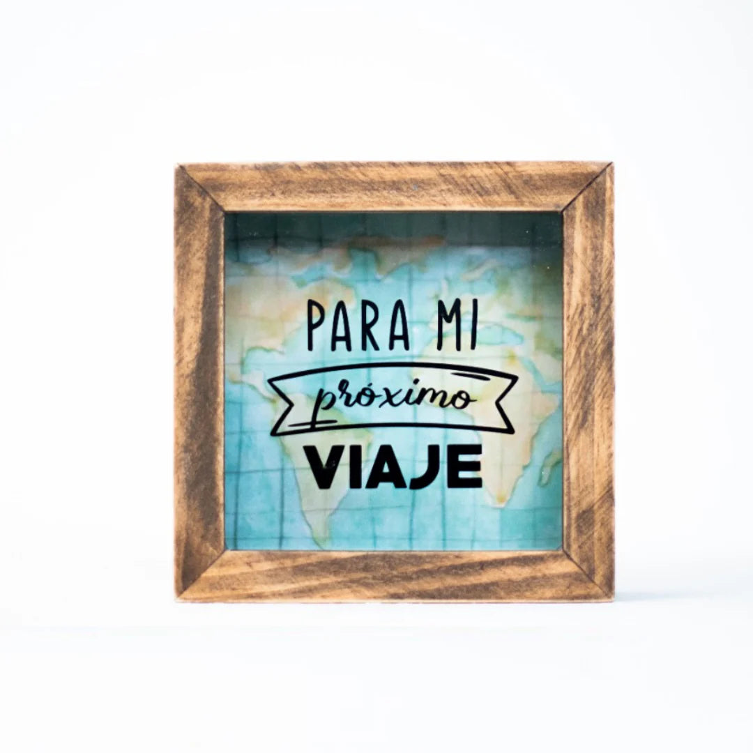 Mini Alcancía de Pallet Reutilizado