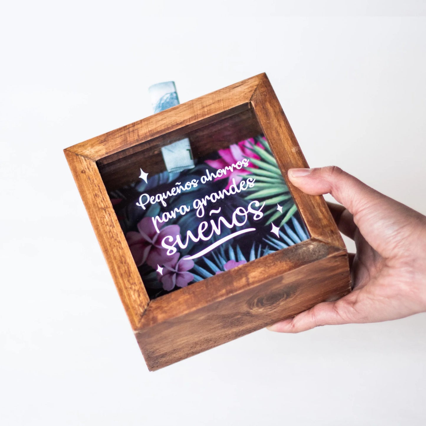 Mini Alcancía de Pallet Reutilizado