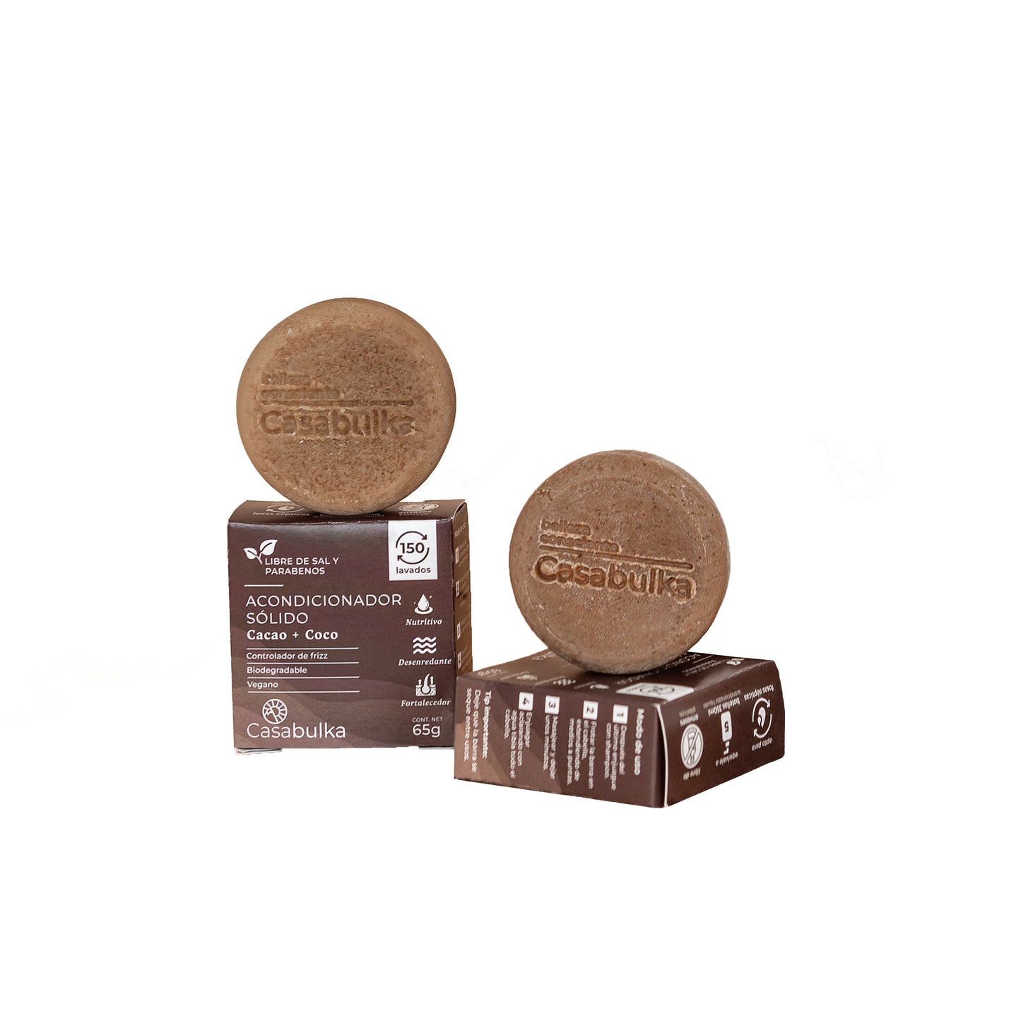 Acondicionador Sólido Cacao y Coco Casabulka