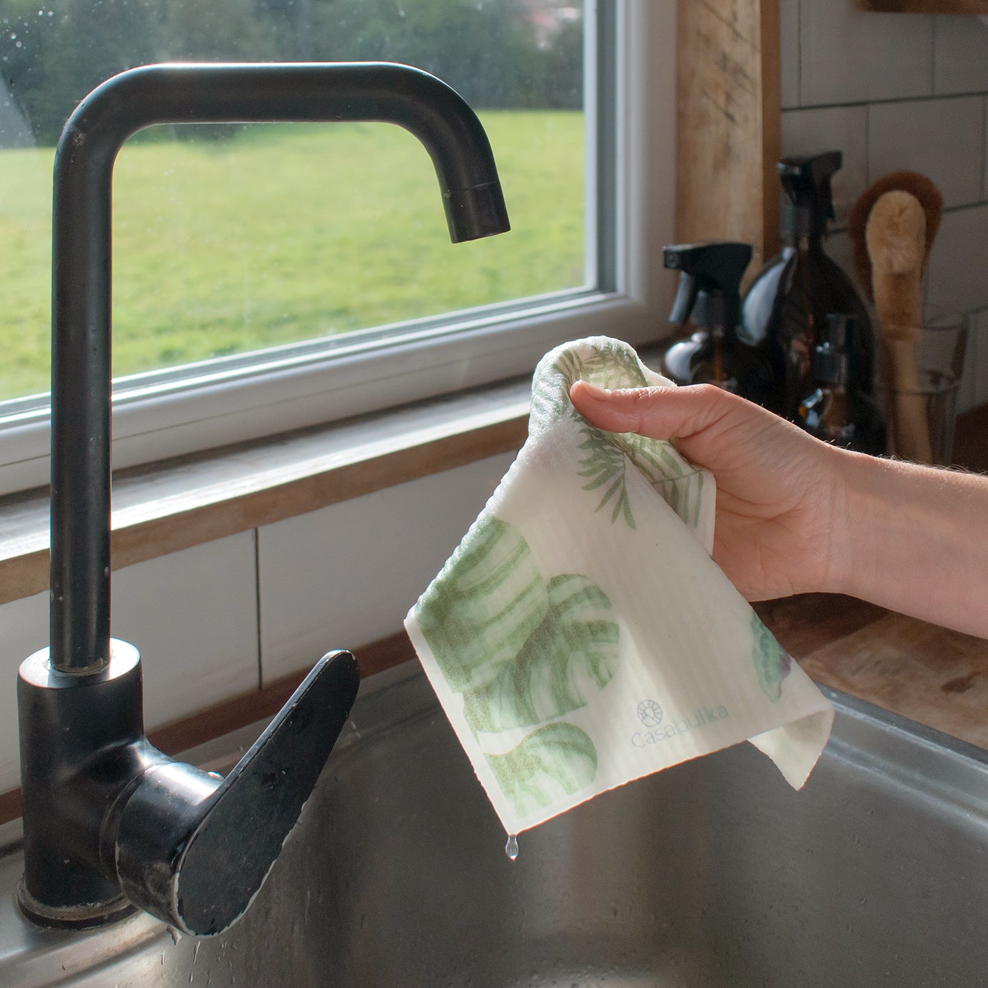 Set de 3 Paños Esponja Compostable