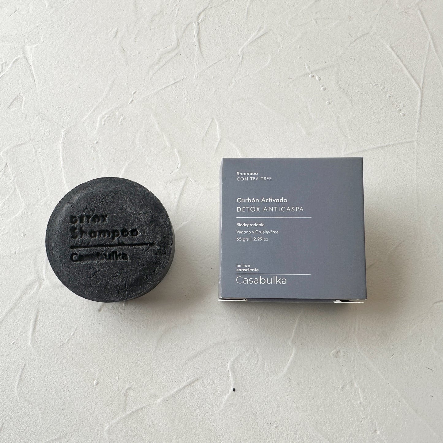Shampoo Detox Anticaspa + Carbón Activado