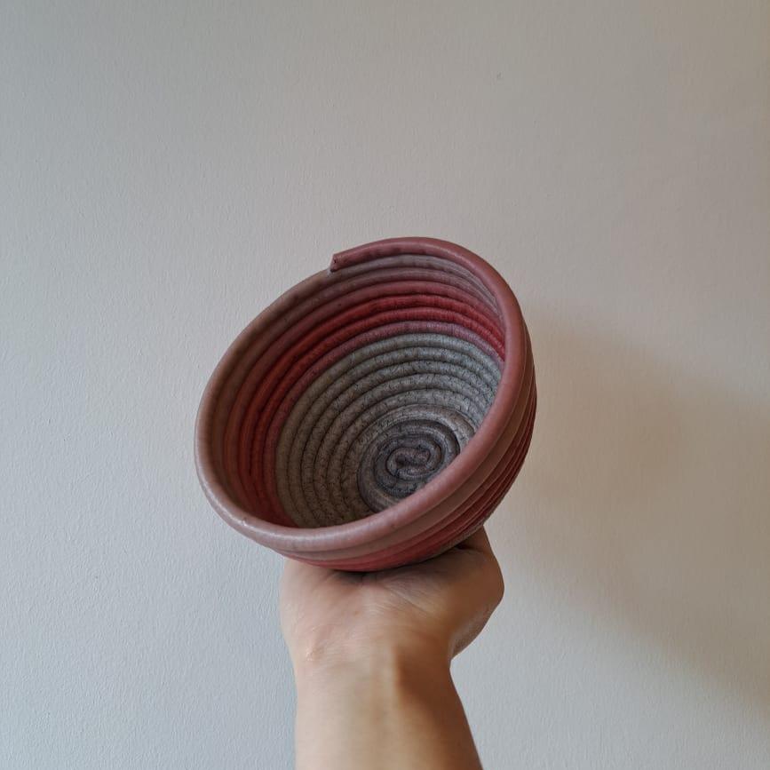 Maceta Pequeña de Plástico Reciclado