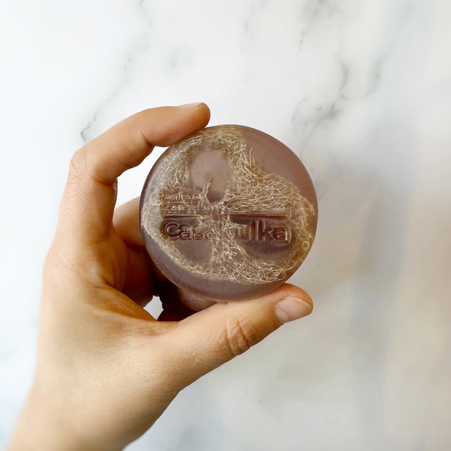 Jabón Sólido 75 gr de Peonia y Luffa Casabulka