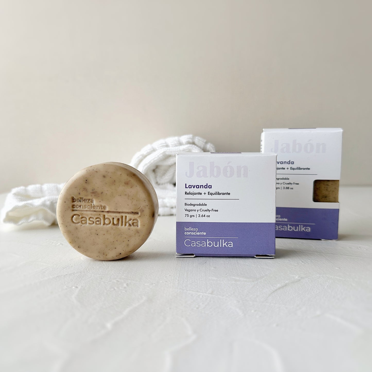 Jabón Sólido Natural de Lavanda Casabulka 75 gr