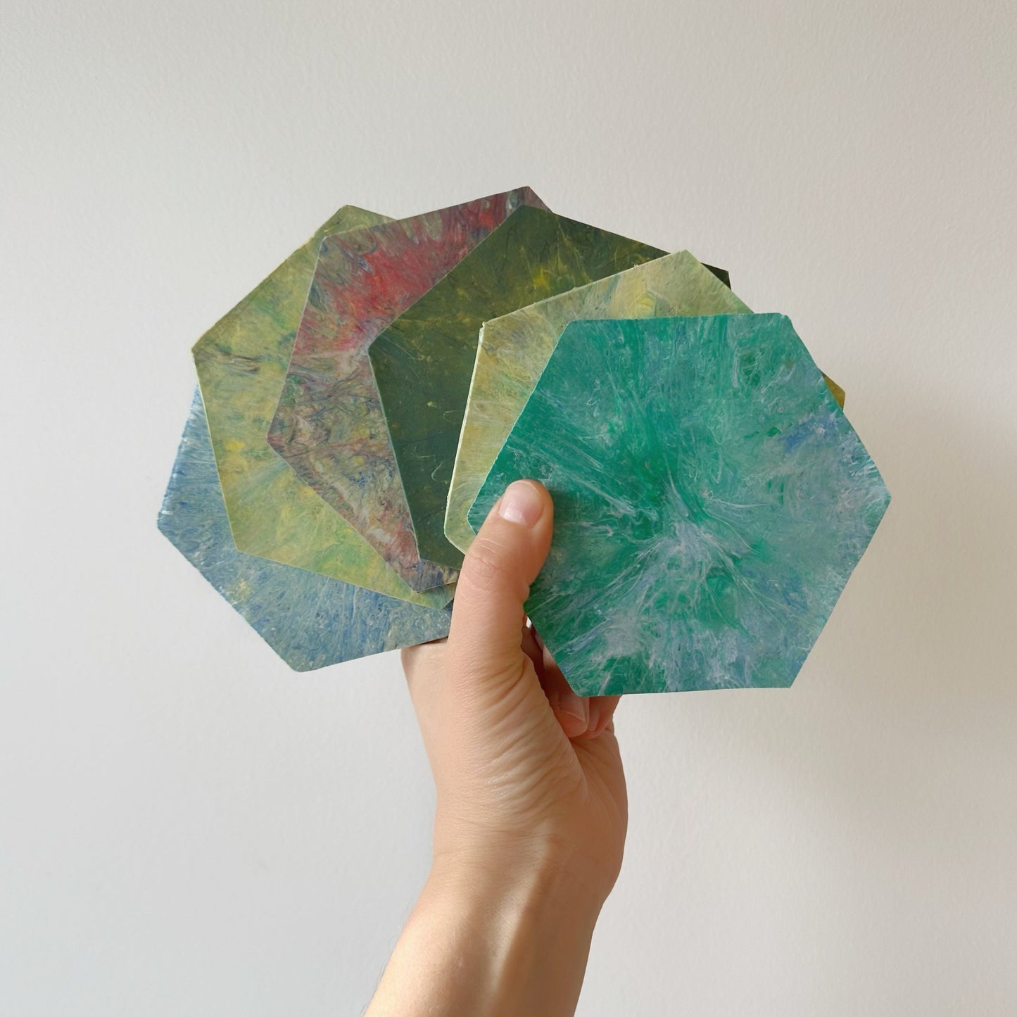 Pack Posavasos de Plástico Reciclado (6 unidades)