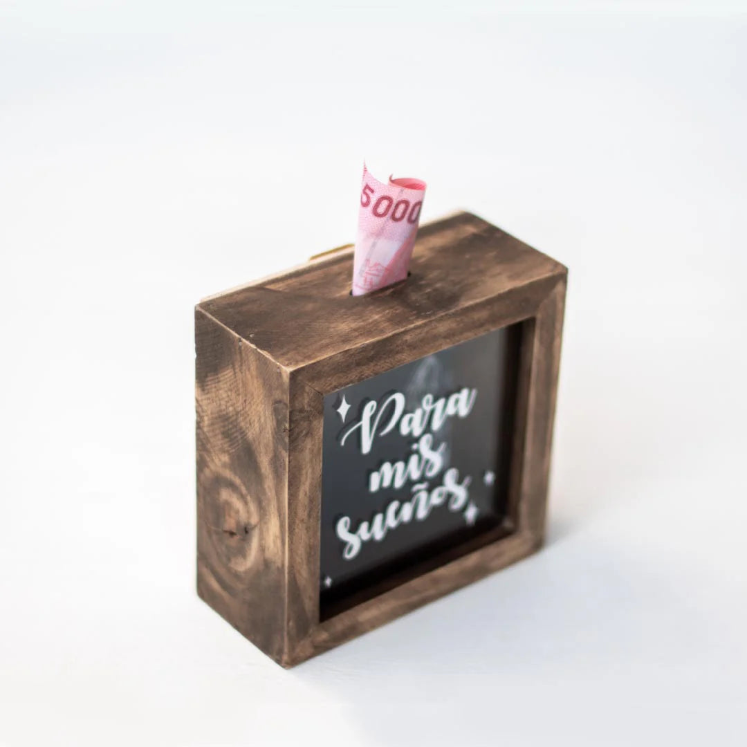 Mini Alcancía de Pallet Reutilizado
