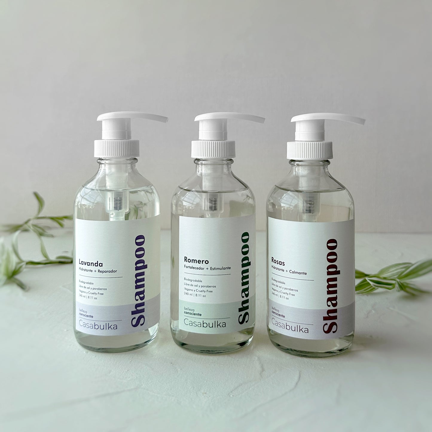 Shampoo Líquido 240 ml Casabulka