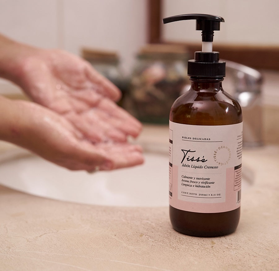Jabón Pieles Delicadas 240 ml - Limpieza Suave y Calmante