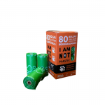 Bolsas Para Desechos De Mascotas compostable 8 Rollos