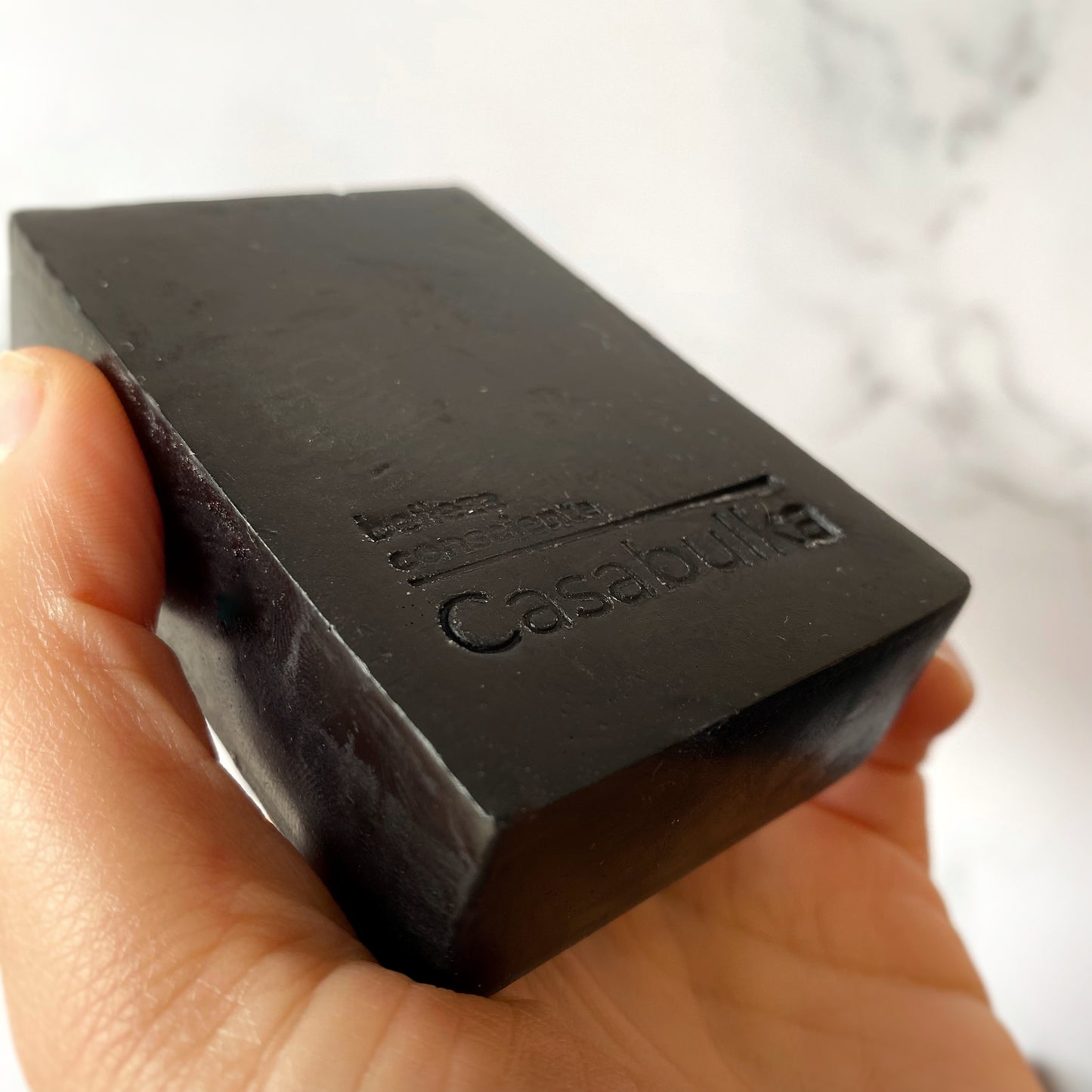 Jabón Sólido 110 gr de Carbón Activado Casabulka