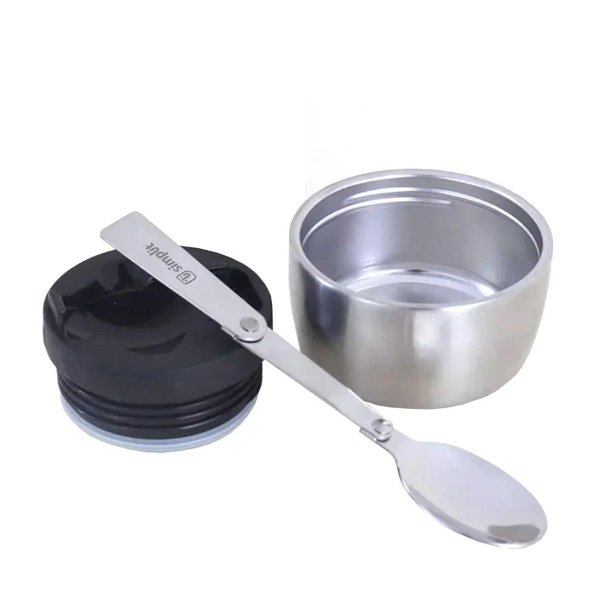 Termo de Comida Insulado Acero Inox 750 ml Gris