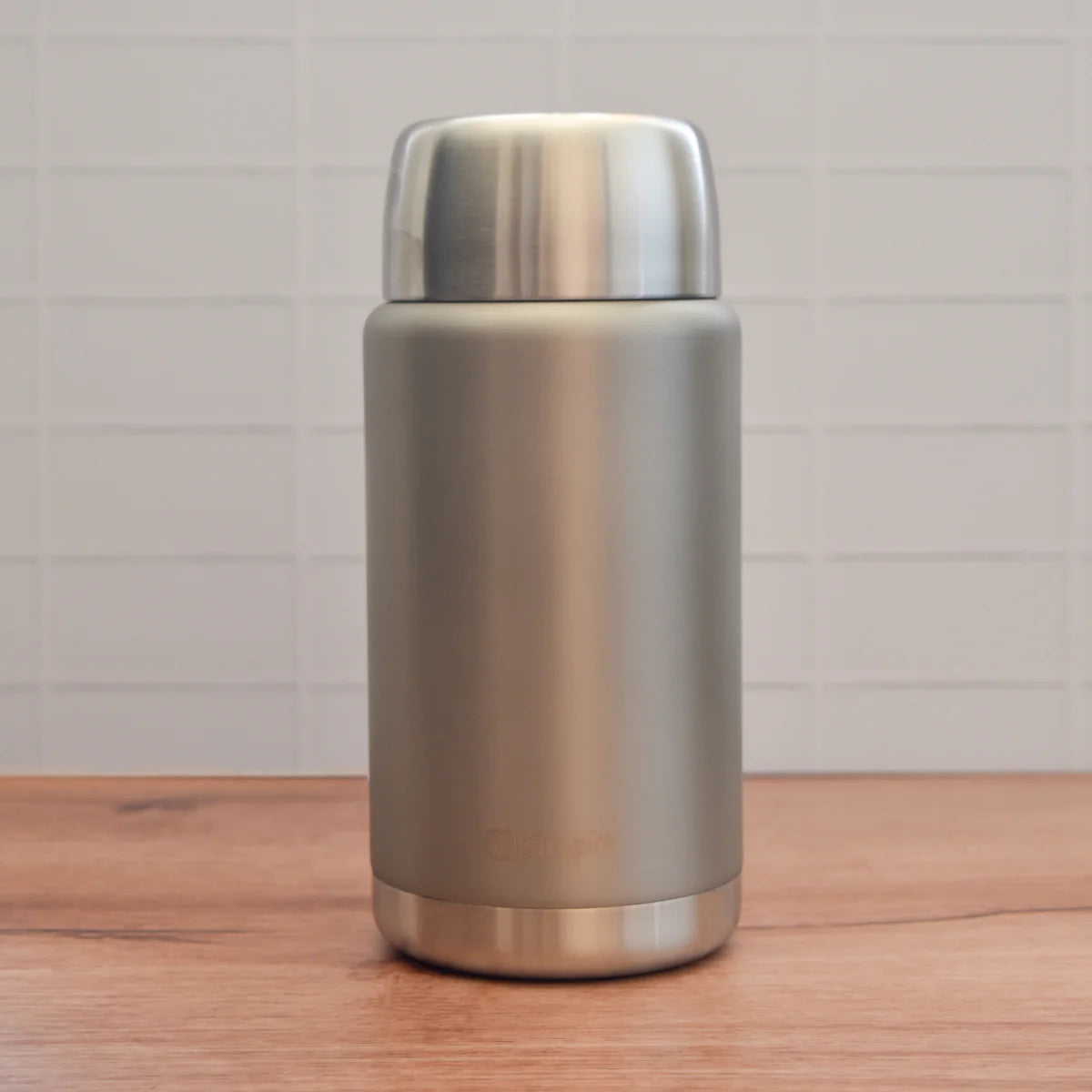 Termo de Comida Insulado Acero Inox 750 ml Gris