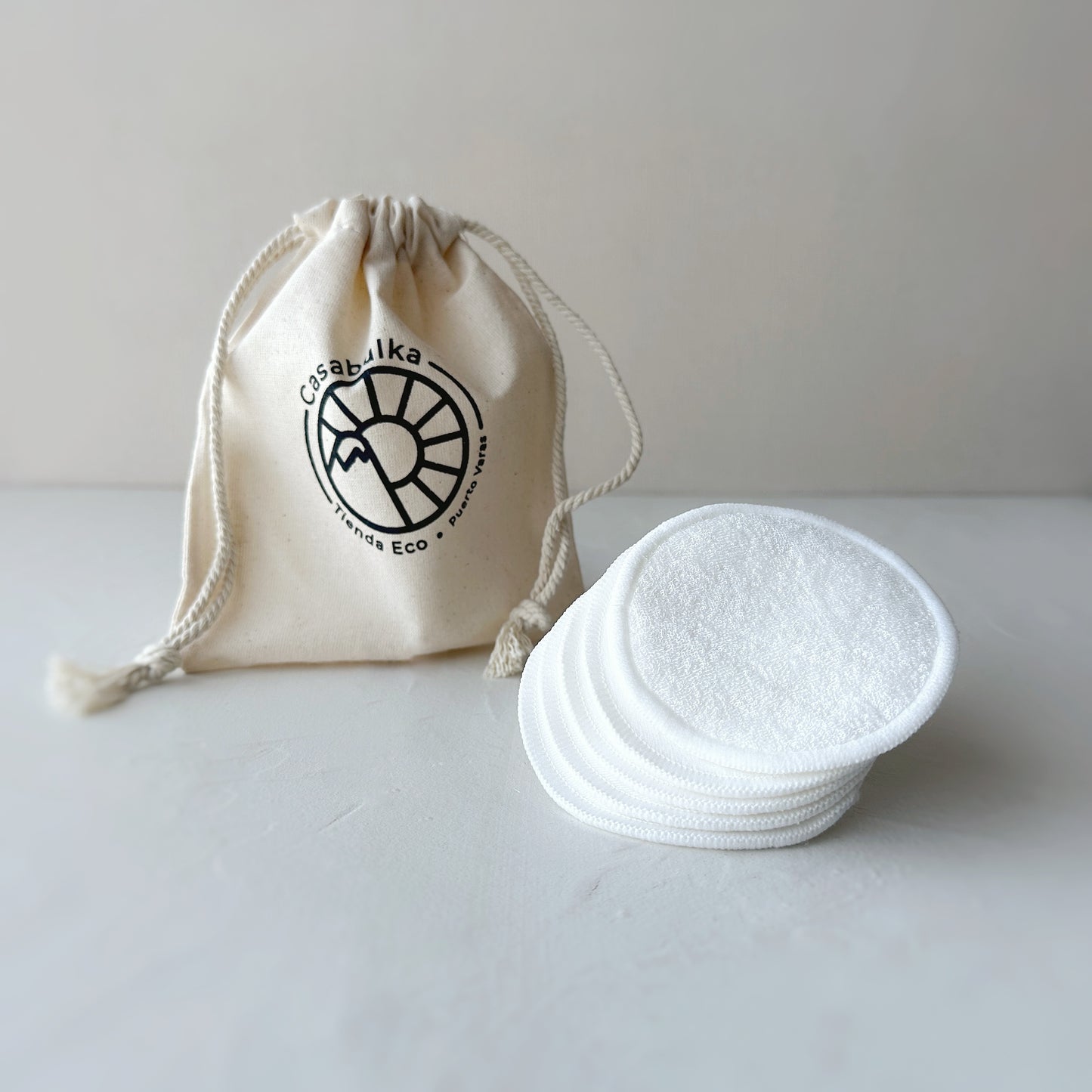 Set Pétalos Desmaquillantes Bambú y Algodón
