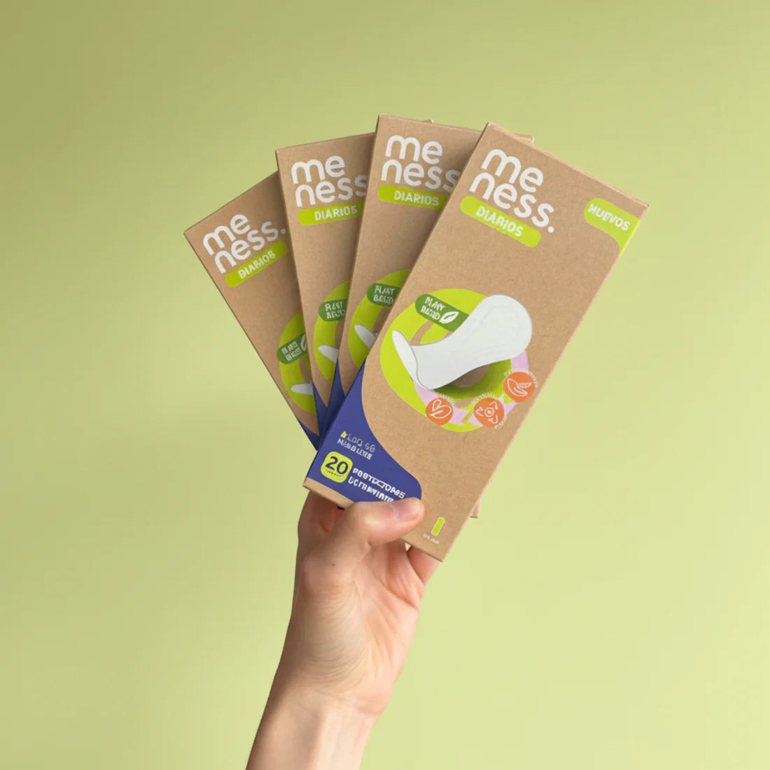 Protectores Diarios Ultra Delgados Biodegradable (20 unidades)