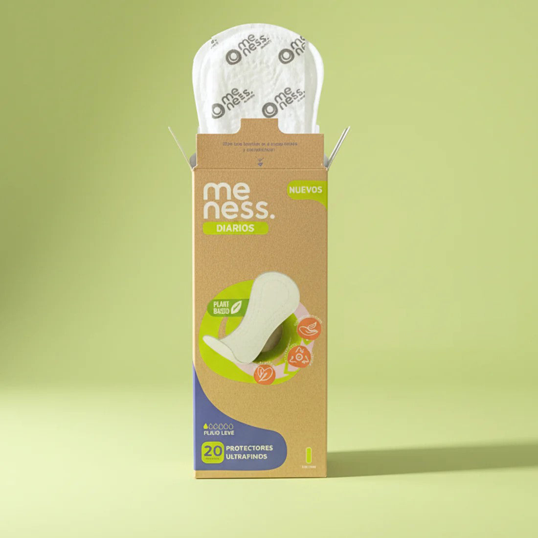 Protectores Diarios Ultra Delgados Biodegradable (20 unidades)