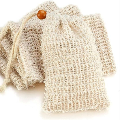 Bolsa Exfoliante de Sisal para Jabón