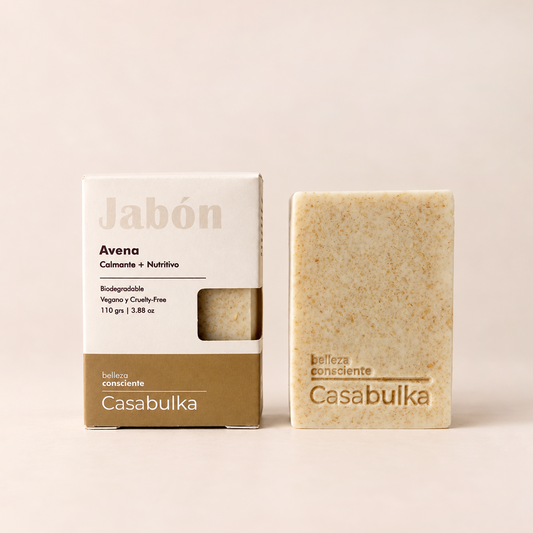 Jabón Sólido 110 gr de Avena