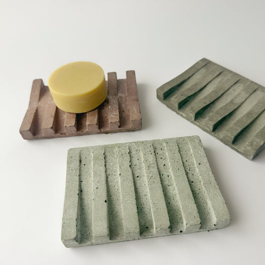 Jabonera de Cemento con Drenaje Inclinado