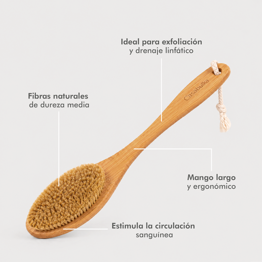 Cepillo Exfoliación en Seco Grande