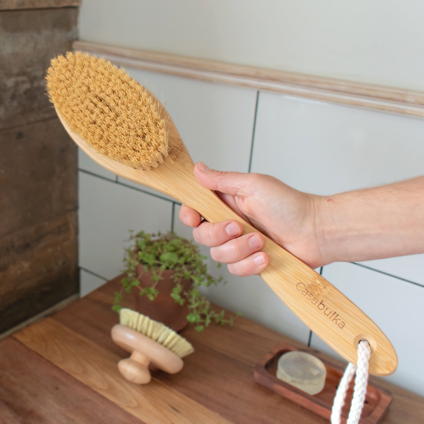 Cepillo Exfoliación en Seco Grande