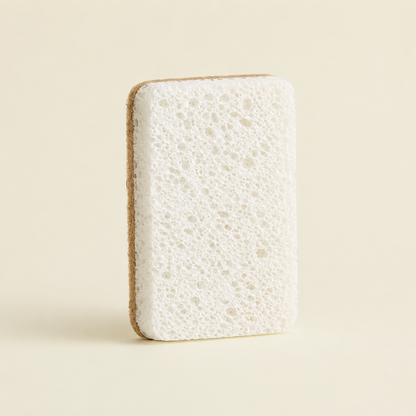 Esponja Compostable de Fibra de Coco