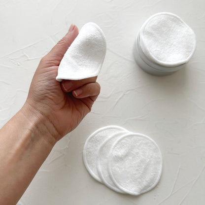 Lata con set 8 Pétalos Desmaquillantes Bambú y Algodón Casabulka