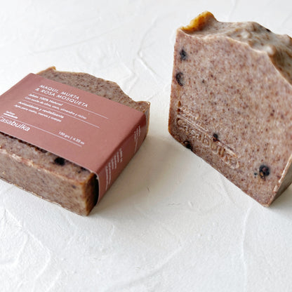 Jabón Medicinal Antioxidante + Maqui, Murta y Rosa Mosqueta