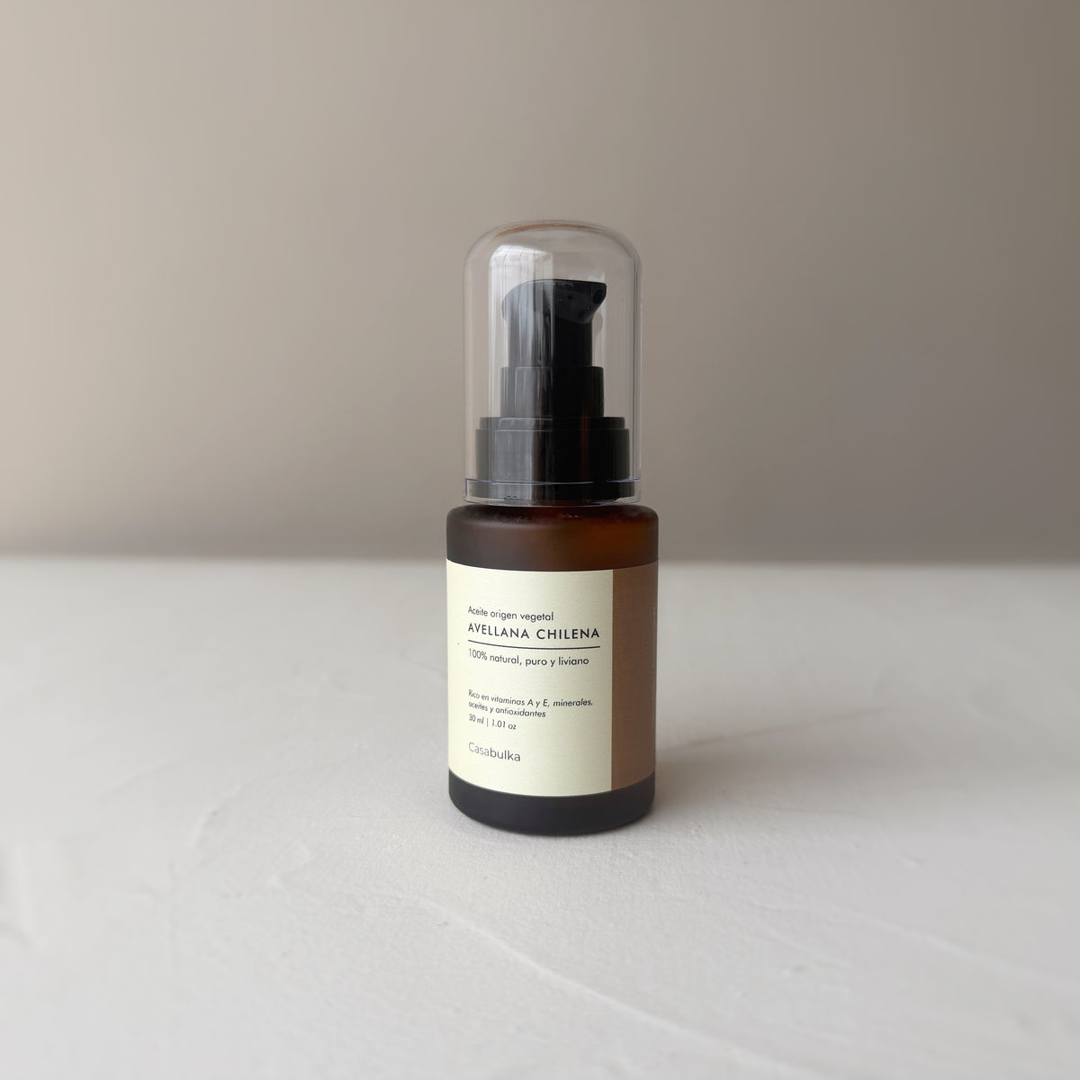 Aceite de Avellana Chilena 30 ml