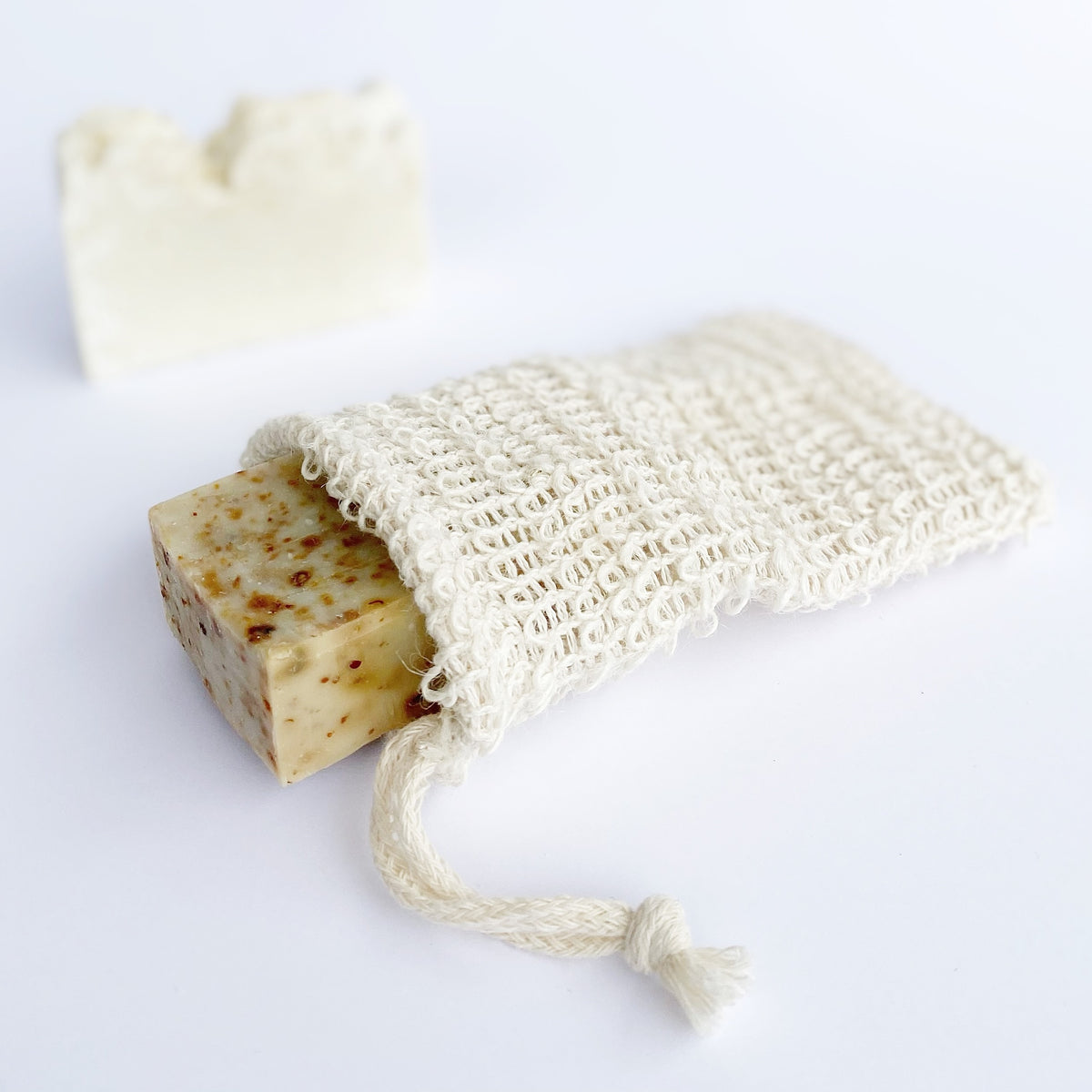 Bolsa Exfoliante de Sisal para Jabón