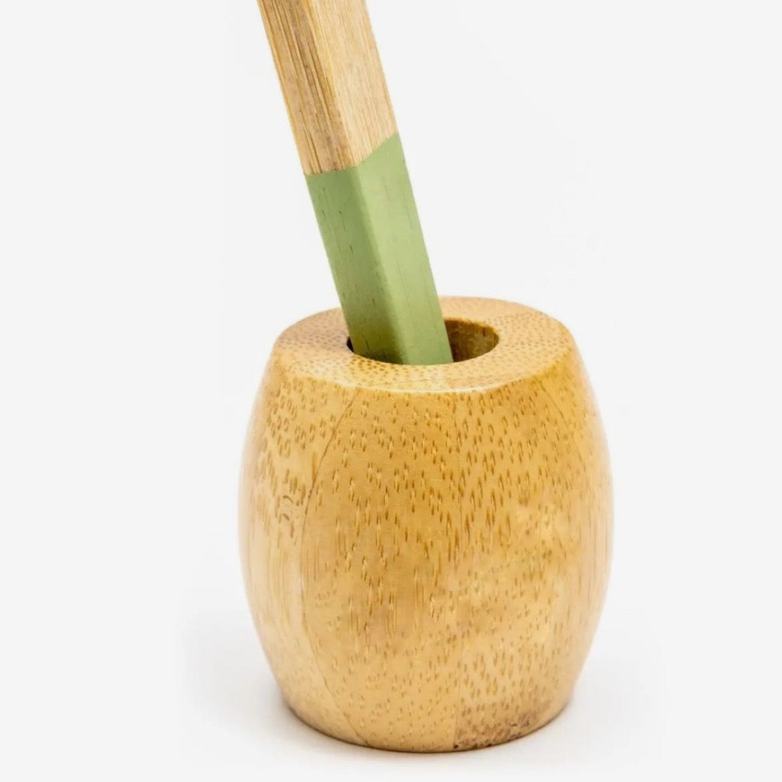 Base Soporte para Cepillo Dental Bambú