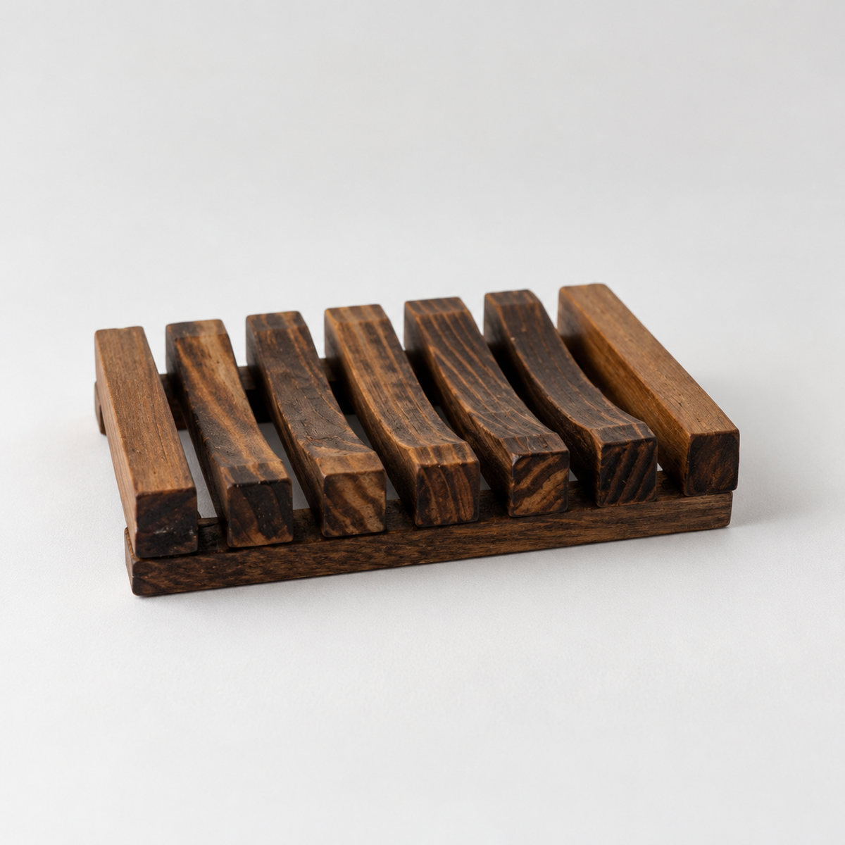 Jabonera Rejilla de Madera Pino