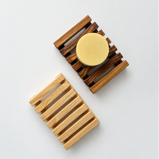 Jabonera Rejilla de Madera Pino