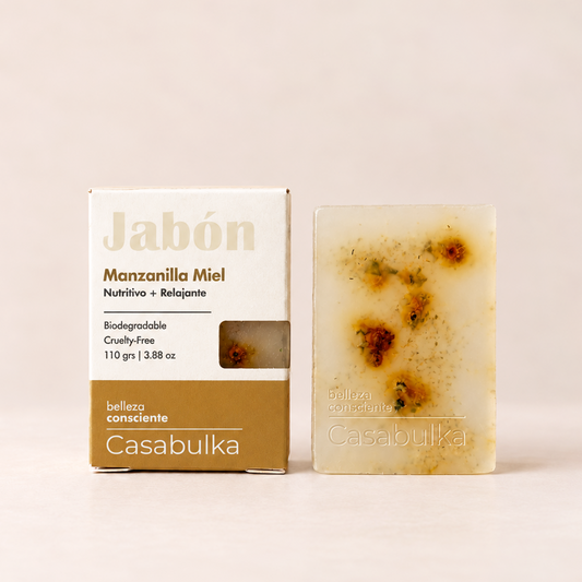 Jabón Sólido 110 gr Miel y Manzanilla