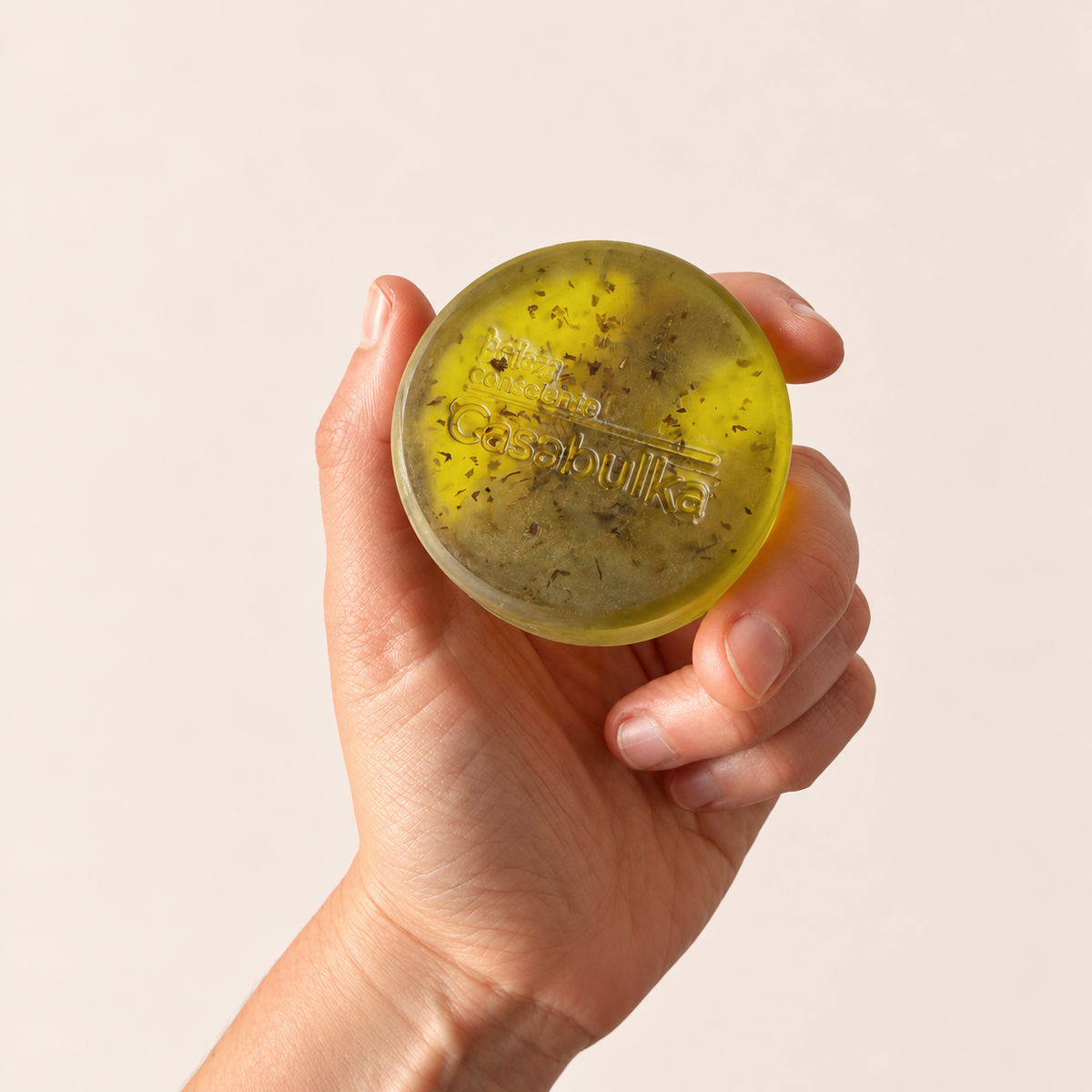Jabón Sólido Natural de Melisa Menta 75 gr
