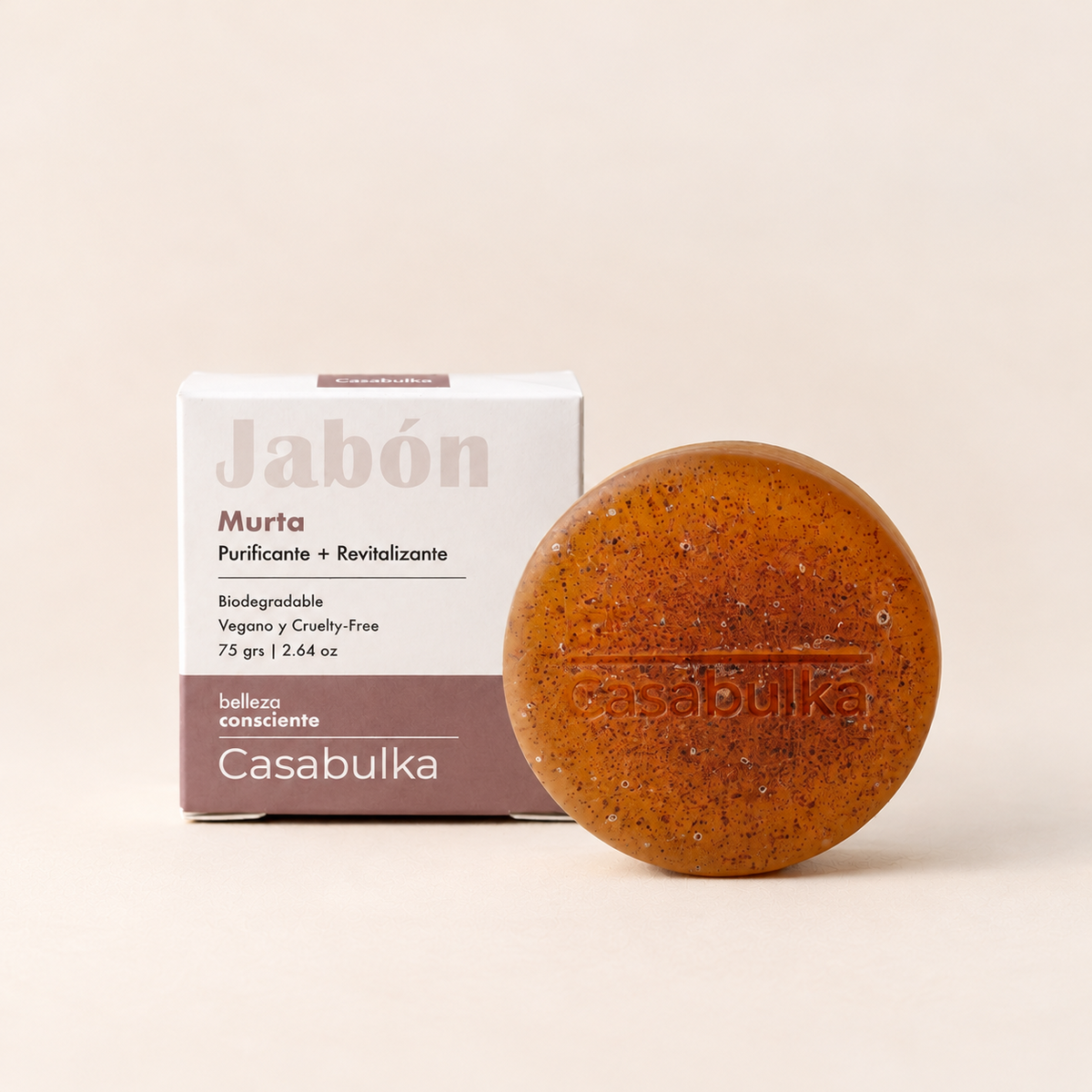 Jabón Sólido Natural de Murta Casabulka 75 gr