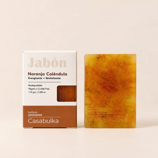 Jabón Sólido 110 gr Naranja Caléndula