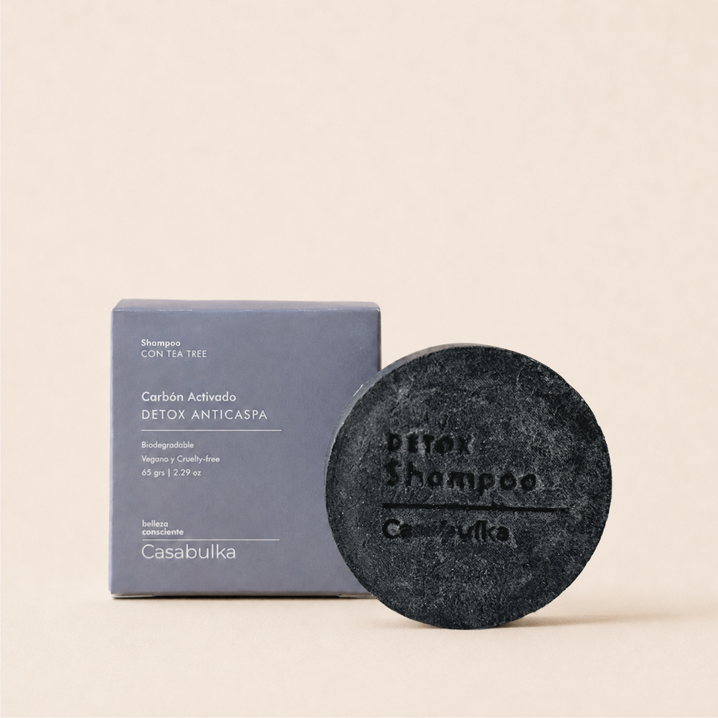 Shampoo Detox Anticaspa + Carbón Activado