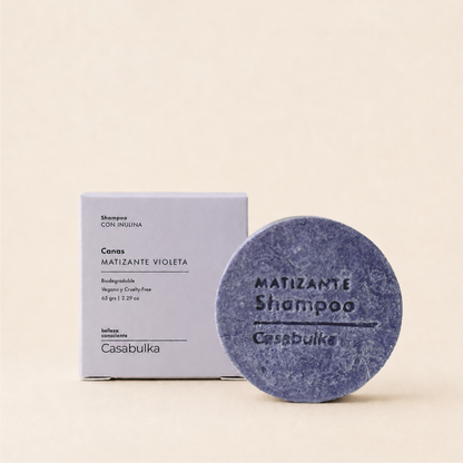Shampoo Matizante Violeta + Inulina y Aloe Vera
