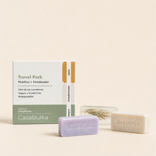 Kit de Viaje Cosmética Sólida Natural