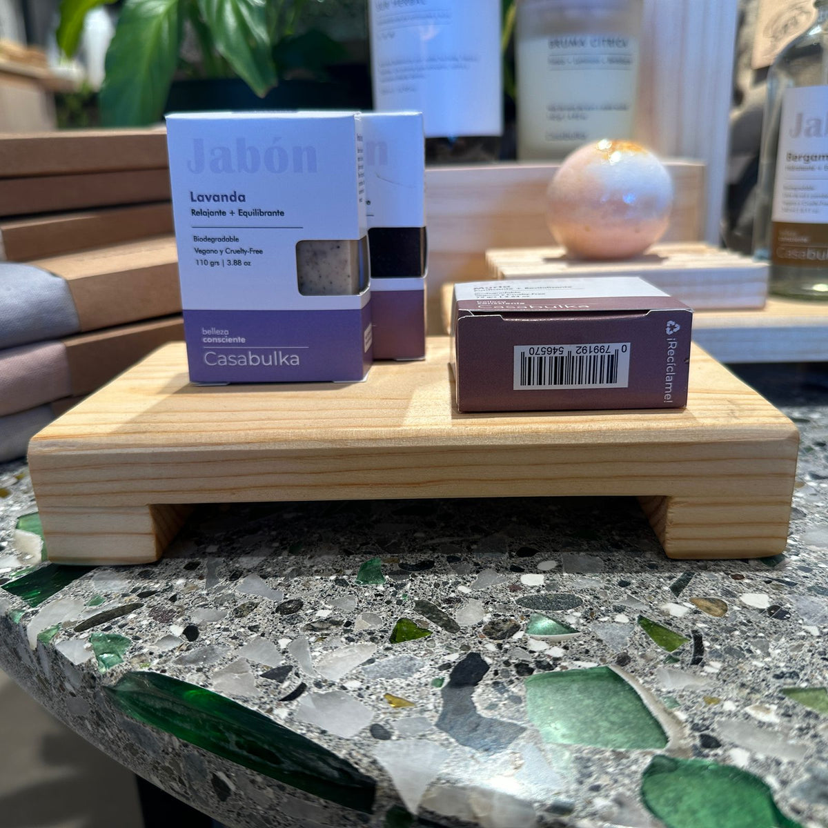Base de Madera para Baño - Mediano