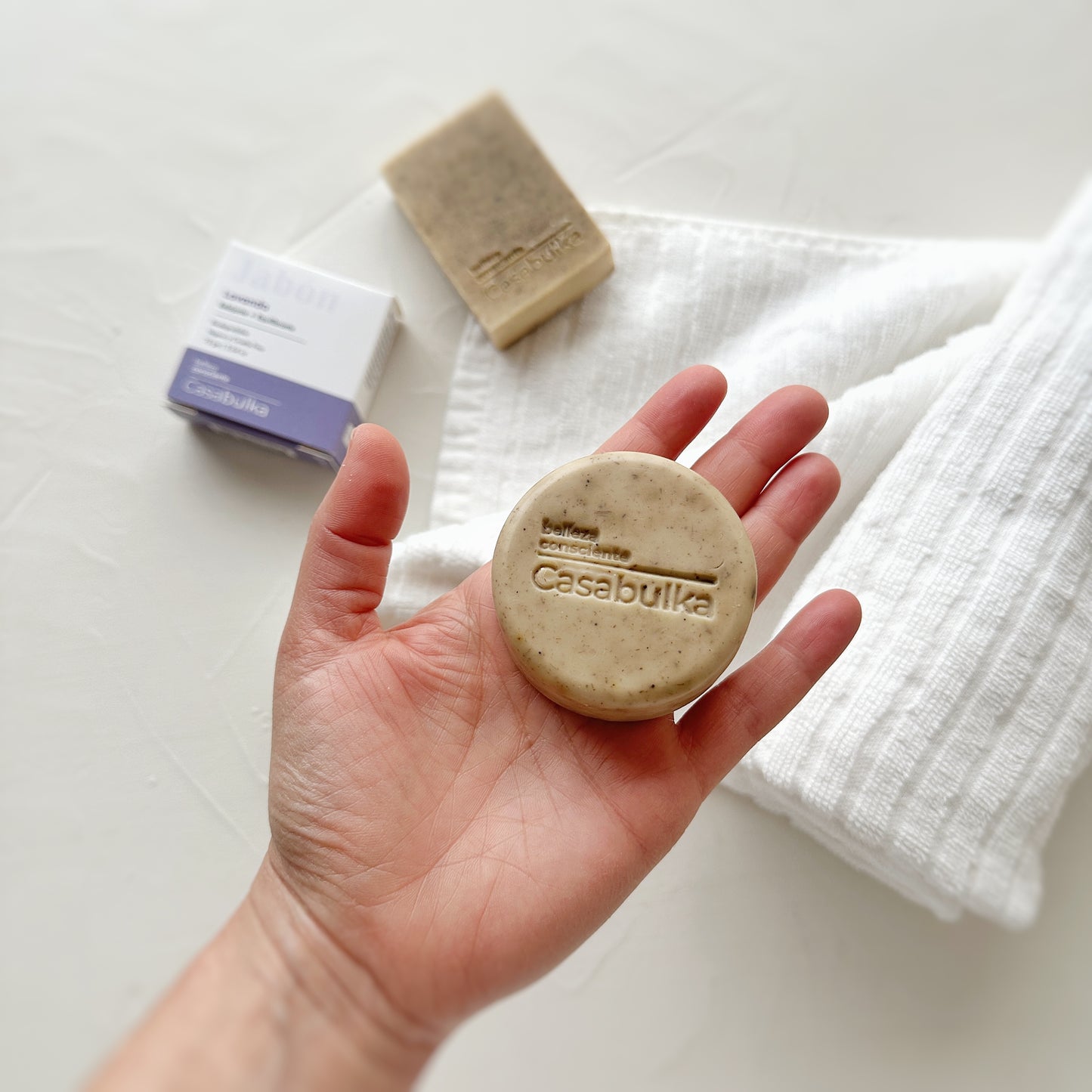 Jabón Sólido Natural de Lavanda Casabulka 75 gr
