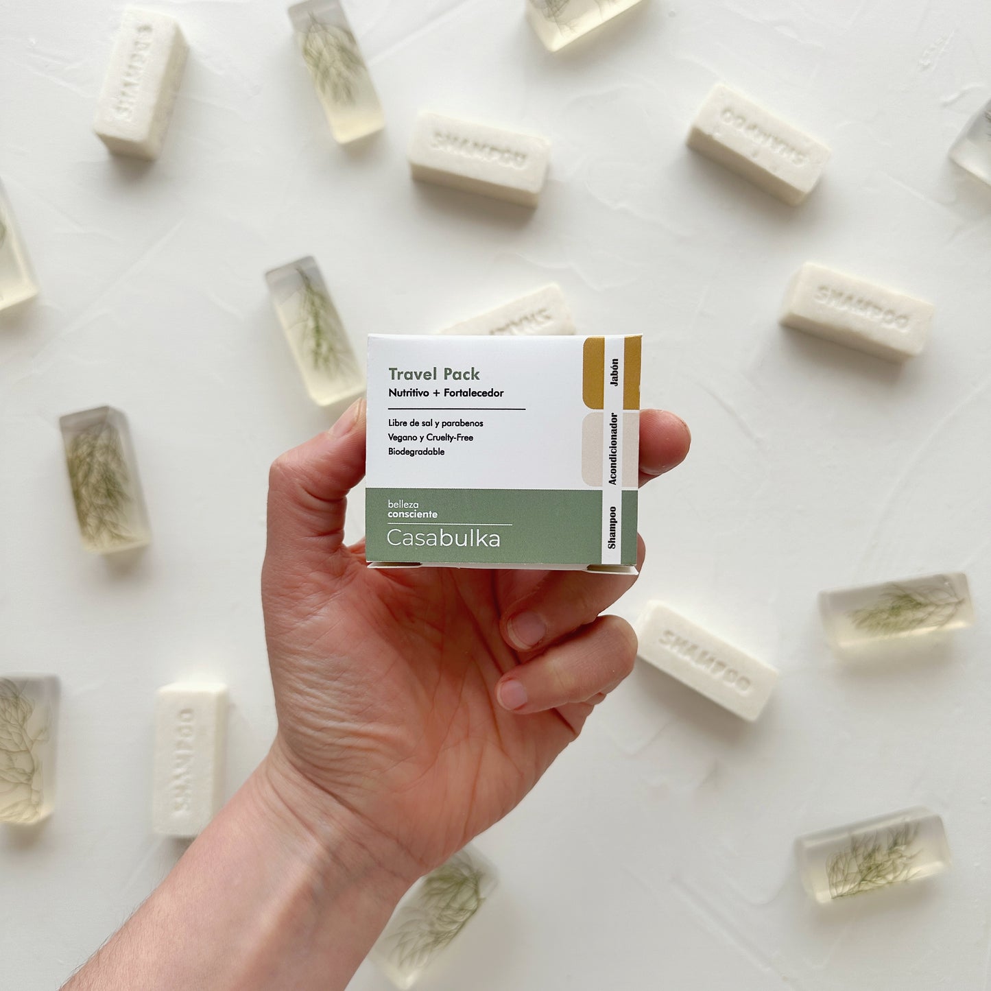 Kit de Viaje Cosmética Sólida Natural