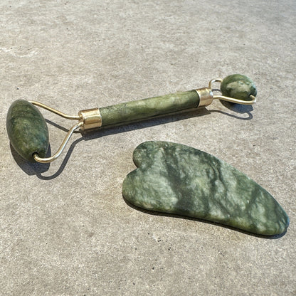 Set de Cuidado Facial Piedra Natural de Jade