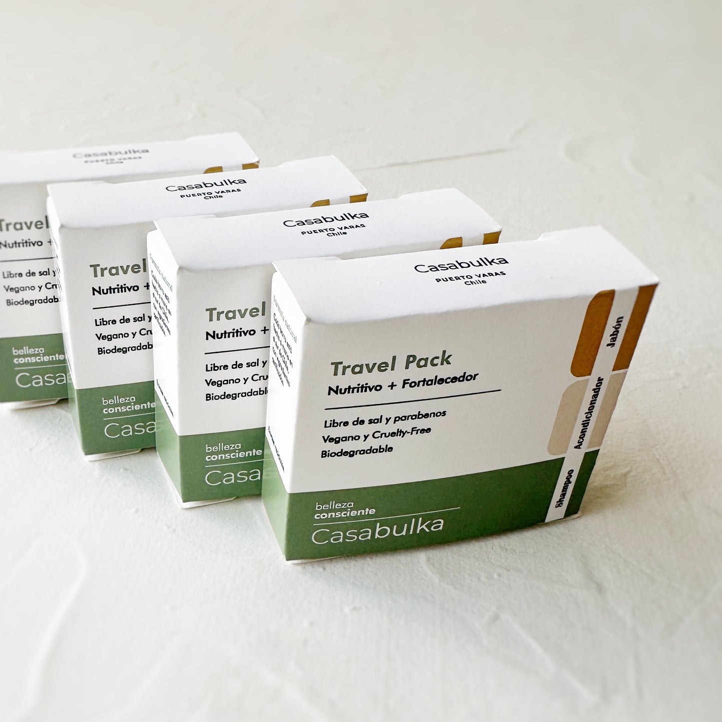 Kit de Viaje Cosmética Sólida Natural