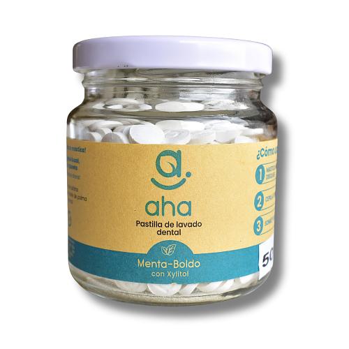 Pastillas Dentales Menta-Boldo Sin Flúor 500 unidades