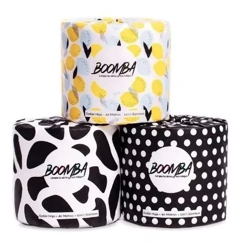 Caja Papel Higiénico Boomba 12 Rollos de 40 mts.