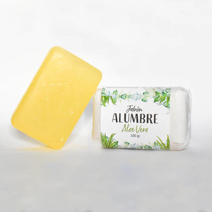 Jabón Alumbre con Aloe Vera