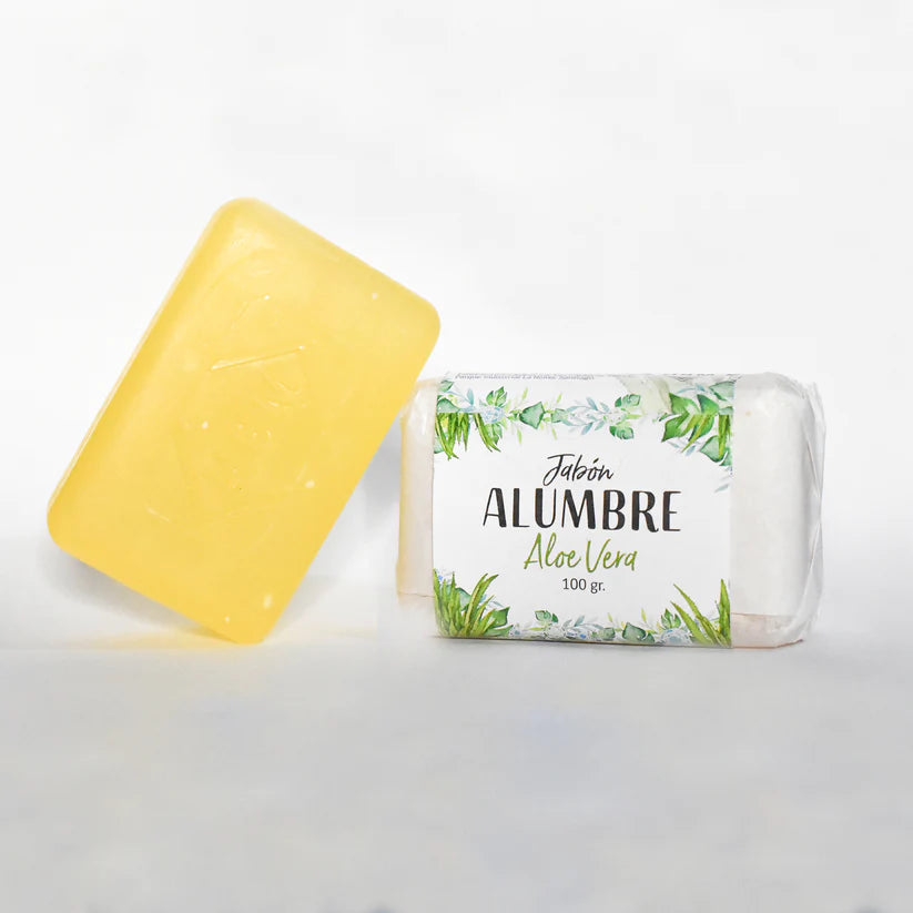 Jabón Alumbre con Aloe