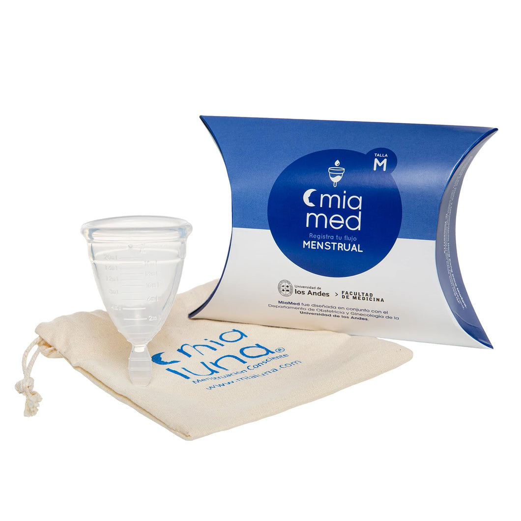 Copa Menstrual MiaMed Talla M  (Traslúcida)